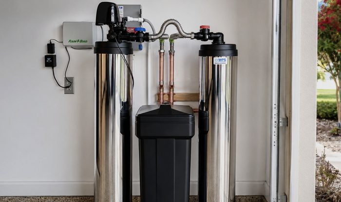 Clearline whole-home water softener system